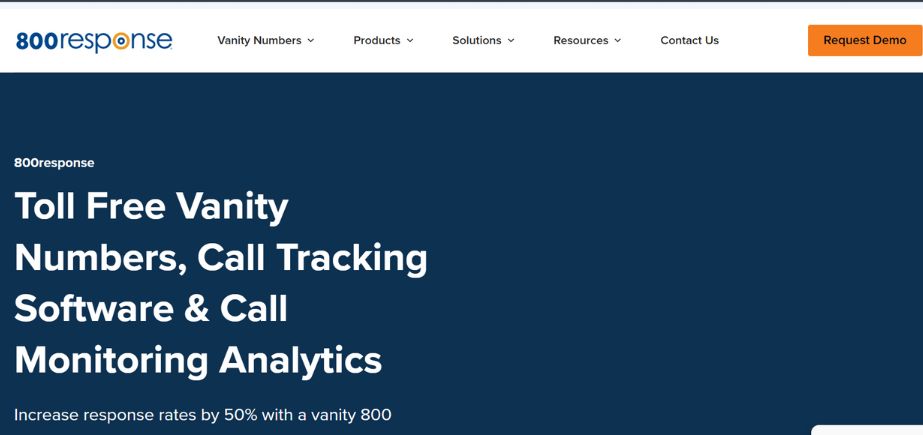 Call Tracking Software - 800response