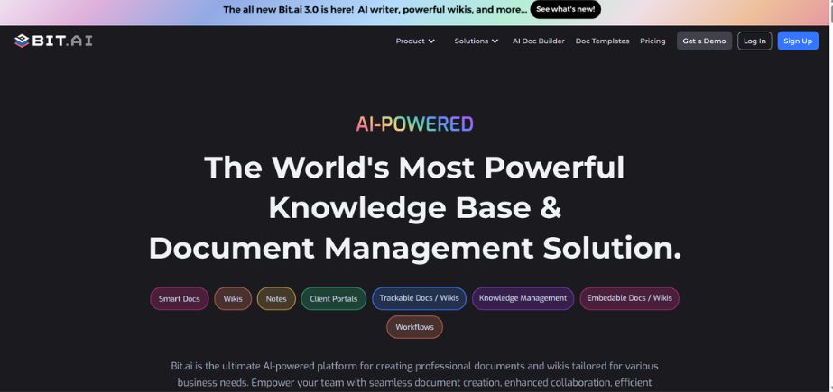 Bit.ai - Workflow Management Platforms