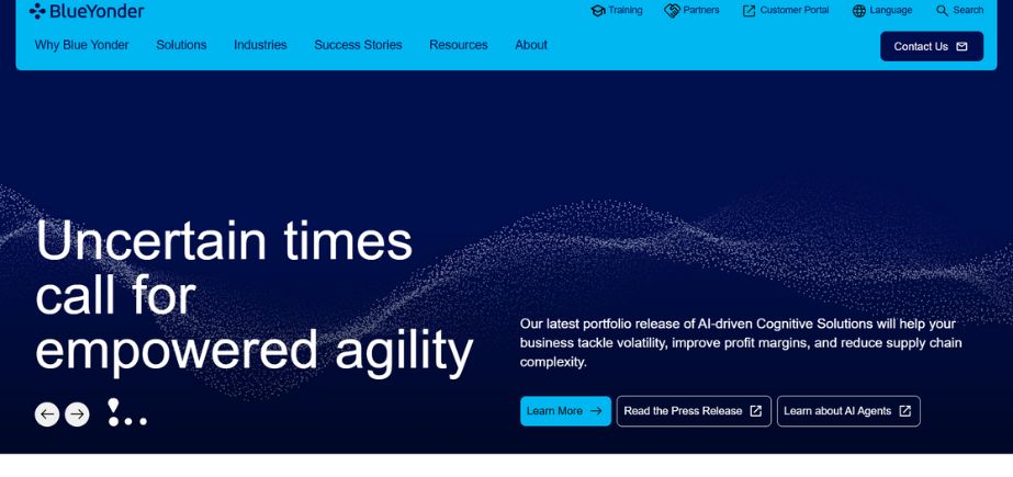 Blue Yonder - Supply Chain Management Tools