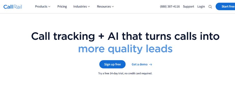 Call Tracking Software - CallRail