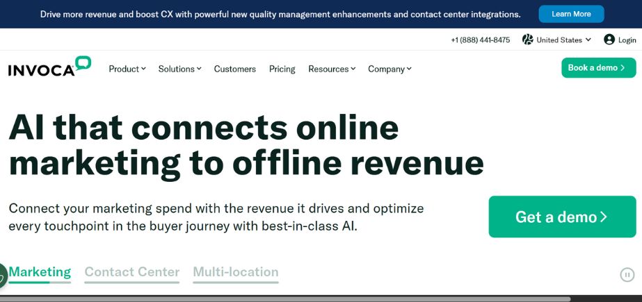 Call Tracking Software - Invoca