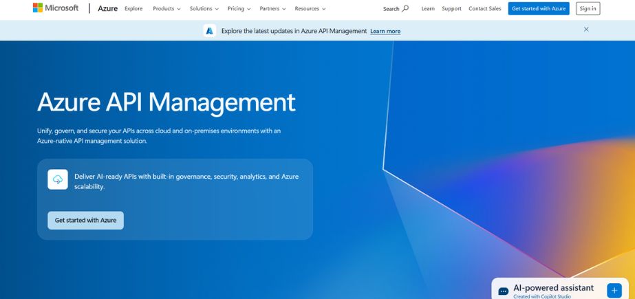 Microsoft Azure API Management - API Management Software
