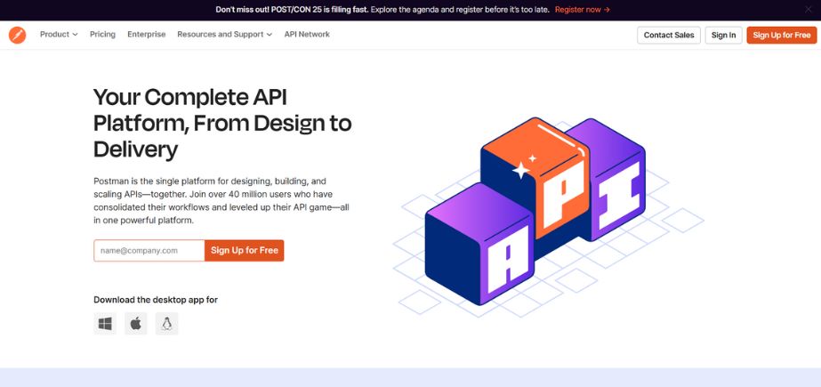 Postman - API Management Software