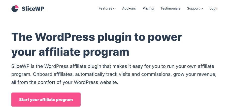WordPress Affiliate Plugin - SliceWP