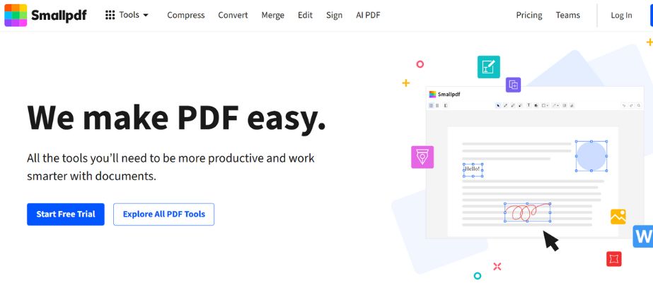 AI PDF Tool - Smallpdf
