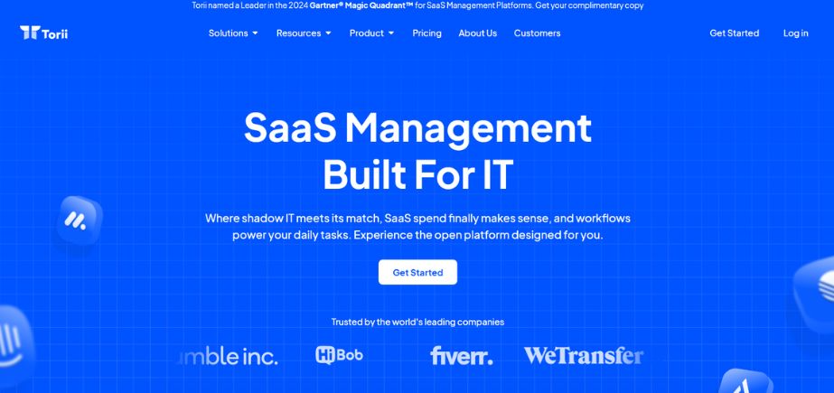 Torii - best saas management software