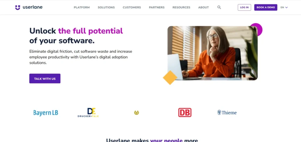 Walkme alternative - Userlane