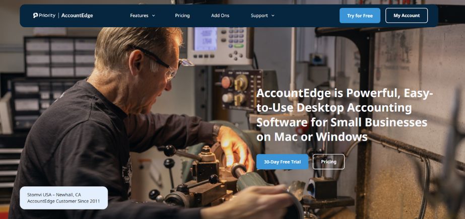 AccountEdge Pro - corporate accounting software