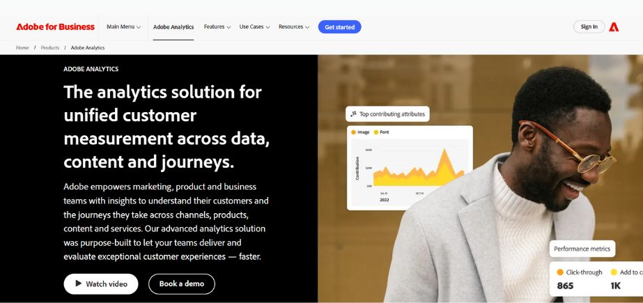 Website Analytics Tool - Adobe Analytics