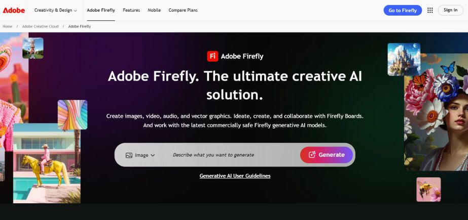 AI Image Generator - Adobe Firefly