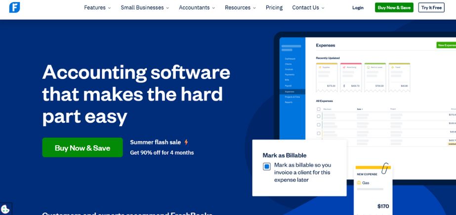 FreshBooks - corporate accounting software