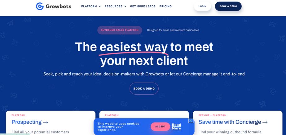 Growbots - Cold Email Outreach Tools