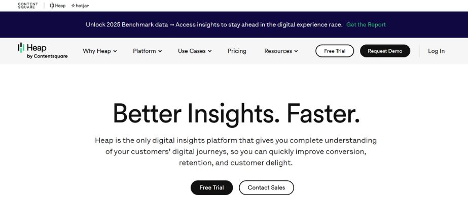 Website Analytics Tool - Heap