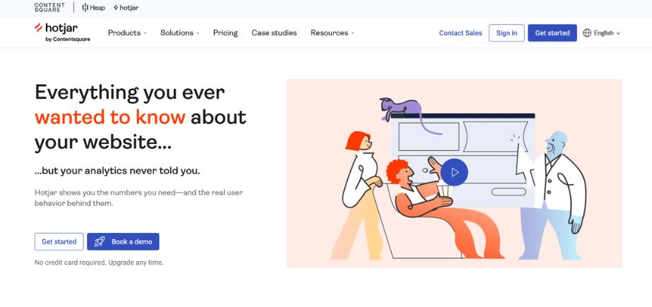 Hotjar - Customer Journey Mapping Tools