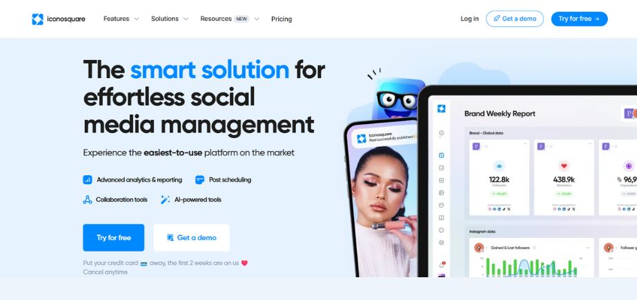 Social Media Analytics Tool - Iconosquare