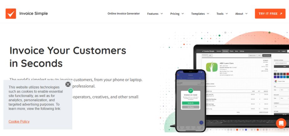 invoice software - Invoice Simple