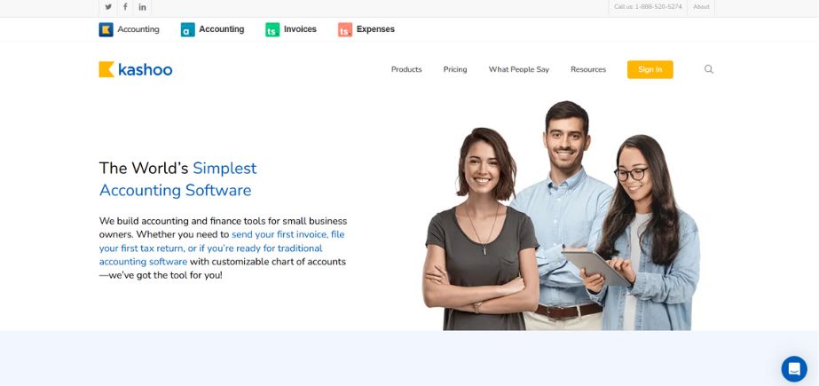 Kashoo - corporate accounting software