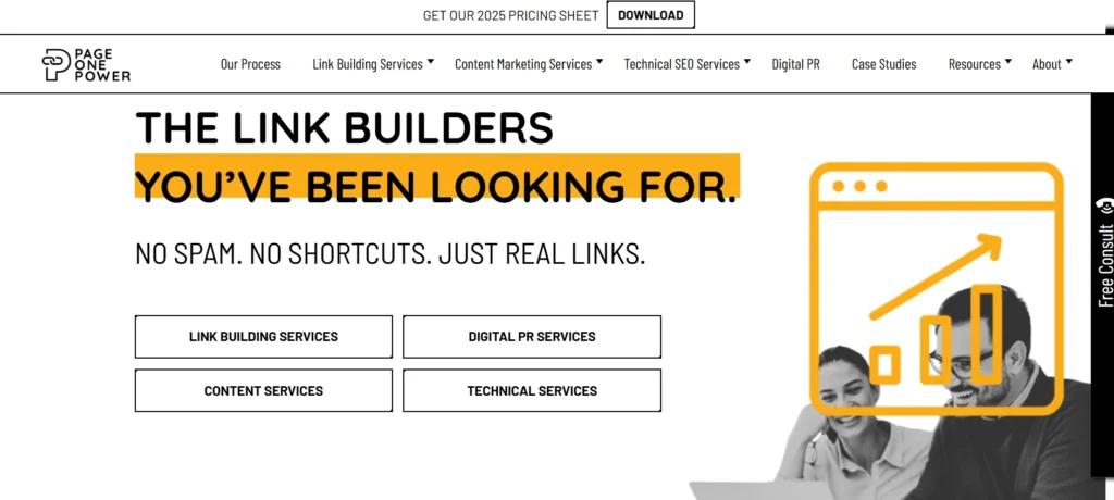 Link Building Agency - Page One Power