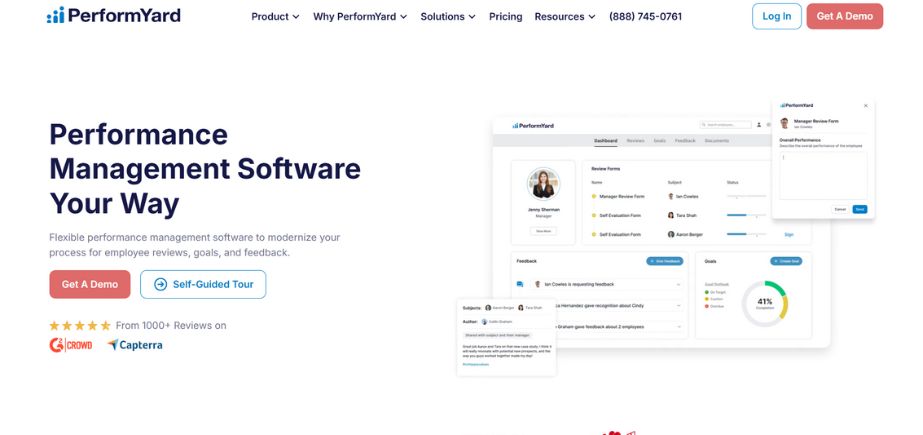 PerformYard - talent management tools