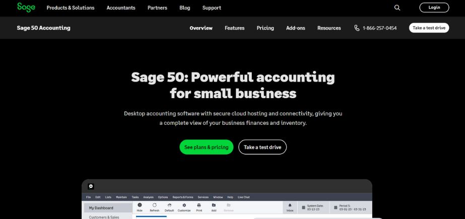 Sage 50 Premium - corporate accounting software