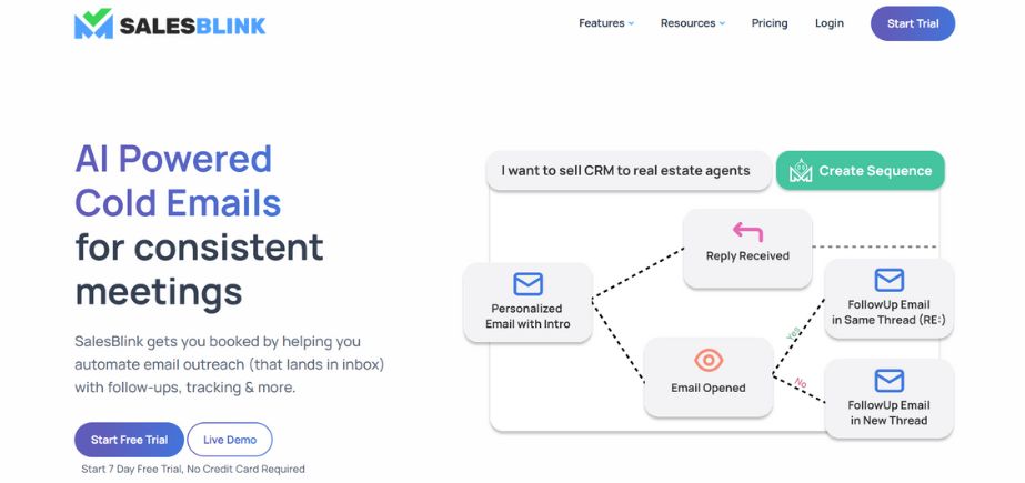 Salesblink - Cold Email Outreach Tools