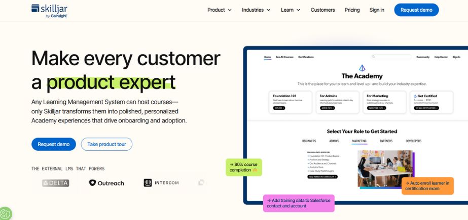 Skilljar - Learning Management Systems