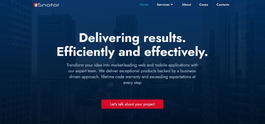 Snotor - Web Development Companies in the USA