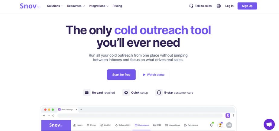 Snov - Cold Email Outreach Tools