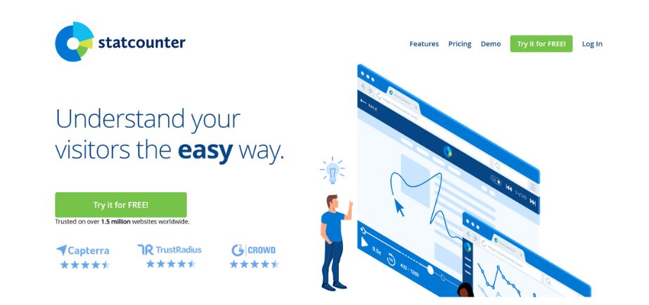 Website Analytics Tool - Statcounter