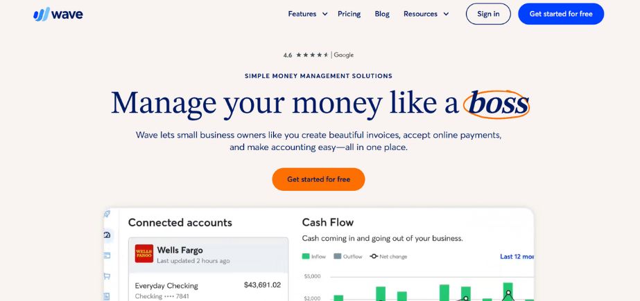 Wave Accounting - corporate accounting software