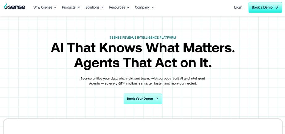 6Sense - Sales Prospecting Tools