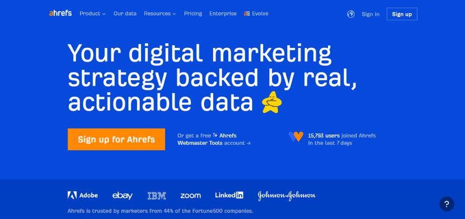 Ahrefs - Best SEO Tools