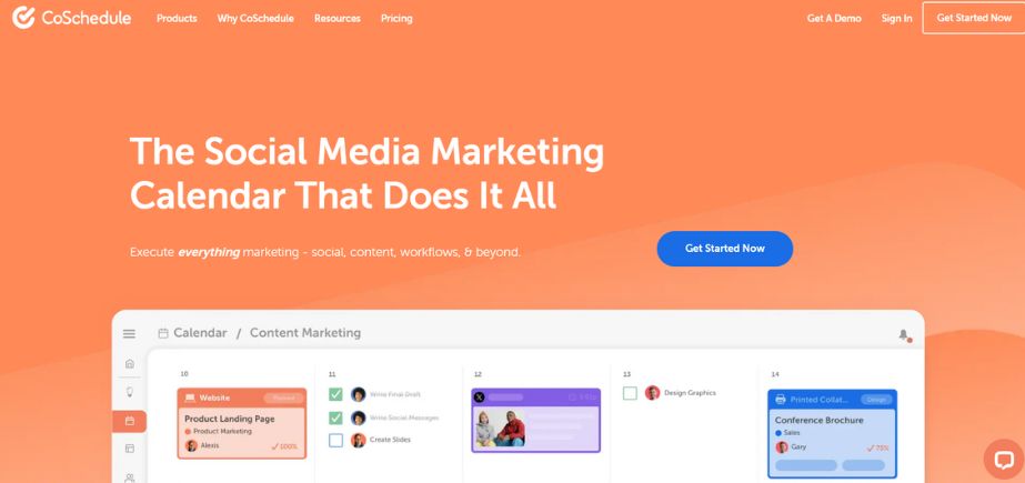 CoSchedule - Social Media Automation Platforms