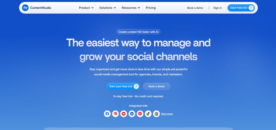 ContentStudio - Social Media Automation Platforms