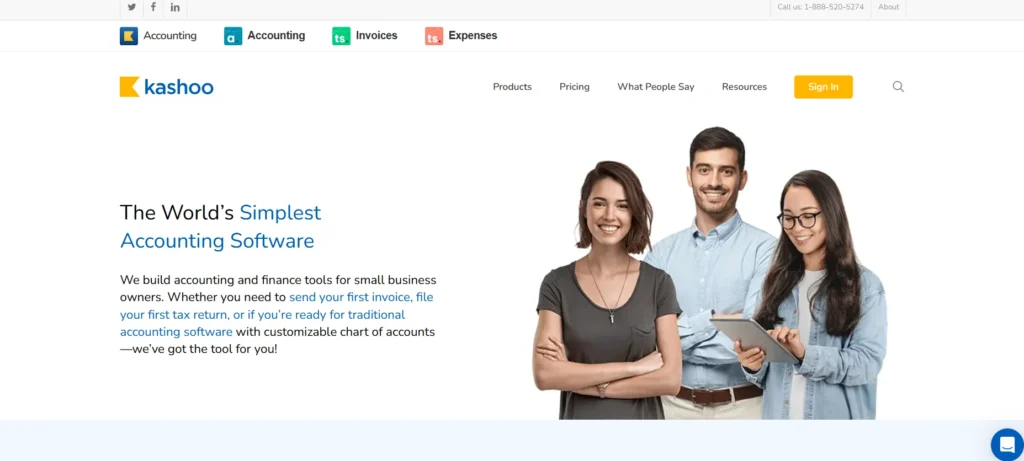 Accounting Software for Small Businesses - Kashoo