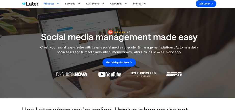 Later - Social Media Automation Platforms