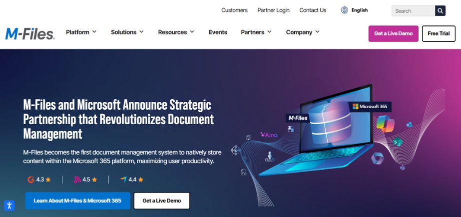 M-Files - Best Document Management Software