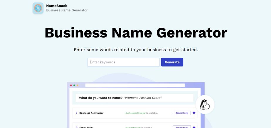 NameSnack - AI Business Name Generators