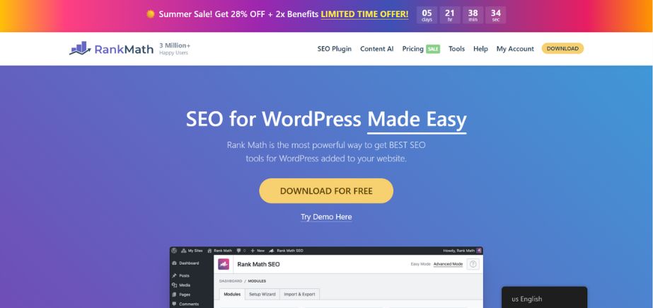 Rank Math - Best SEO Tools