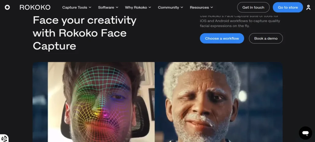 Face Mocap Software - Rokoko Face Capture