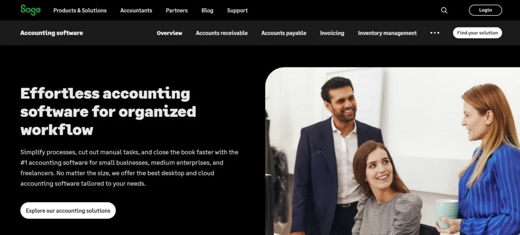 Accounting Software for Small Businesses - Sage Business Cloud Accounting