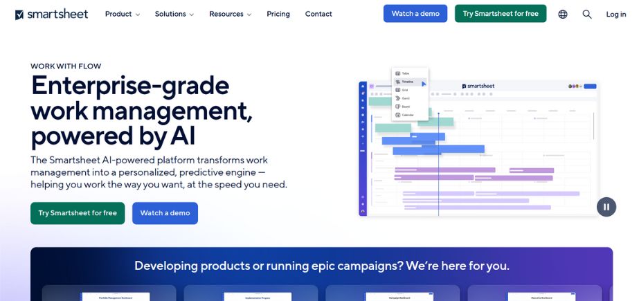 Smartsheet - Task Management Software