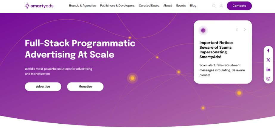 SmartyAds - Programmatic Advertising Platforms