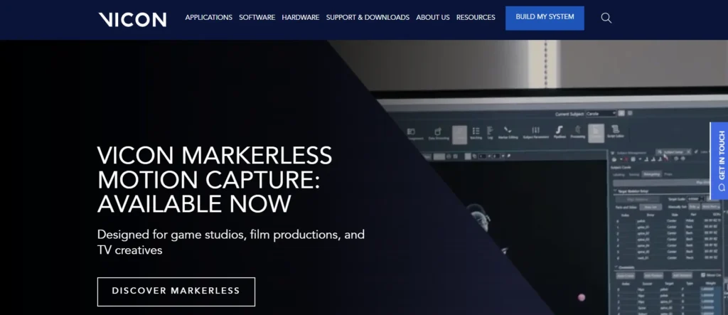 Face Mocap Software - Vicon