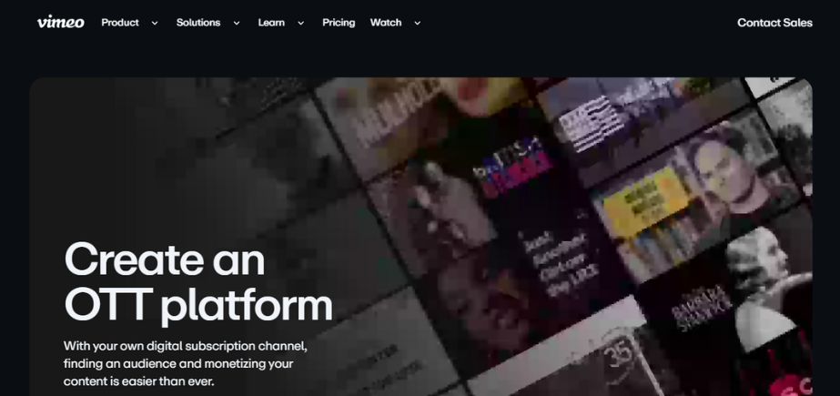 Vimeo OTT - OTT Software Solutions