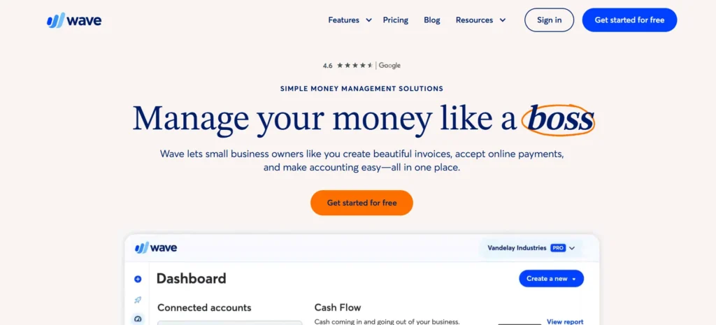 Accounting Software for Small Businesses - Wave