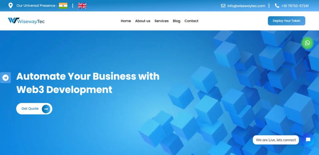 Web3 Digital Marketing Agency in India - WisewayTec