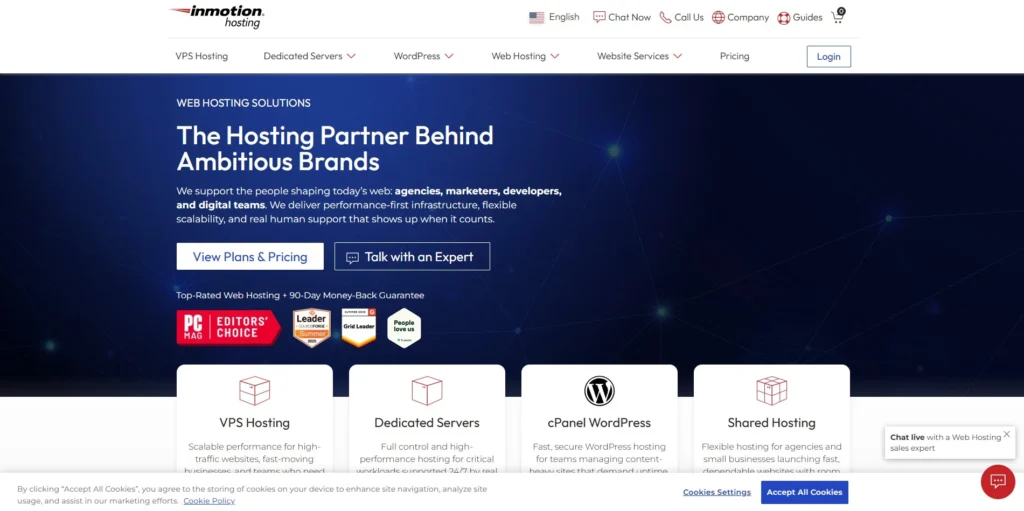 InMotion Hosting-Reseller Hosting Providers