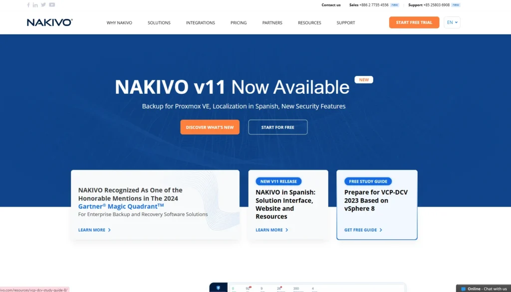 NAKIVO Backup & Replication-Cloud Backup Services