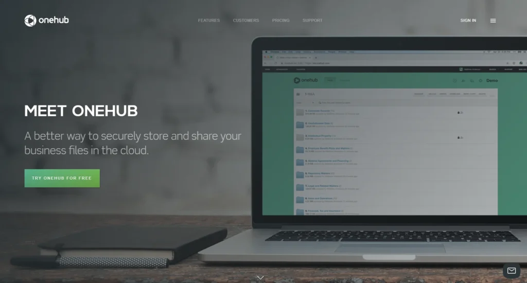 Onehub-Client & Customer Portal Software